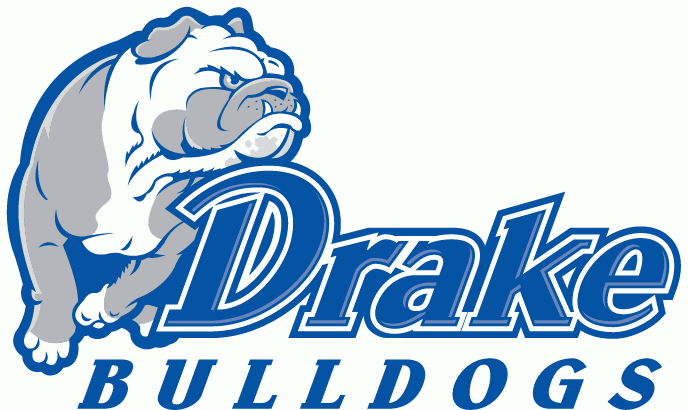 Drake Bulldogs 2005-2014 Primary Logo diy iron on heat transfer